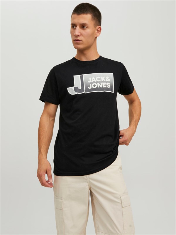 Jack&Jones Jcologan Tee Ss Crew Neck Ss23 Sn Erkek T-Shirt 12228078